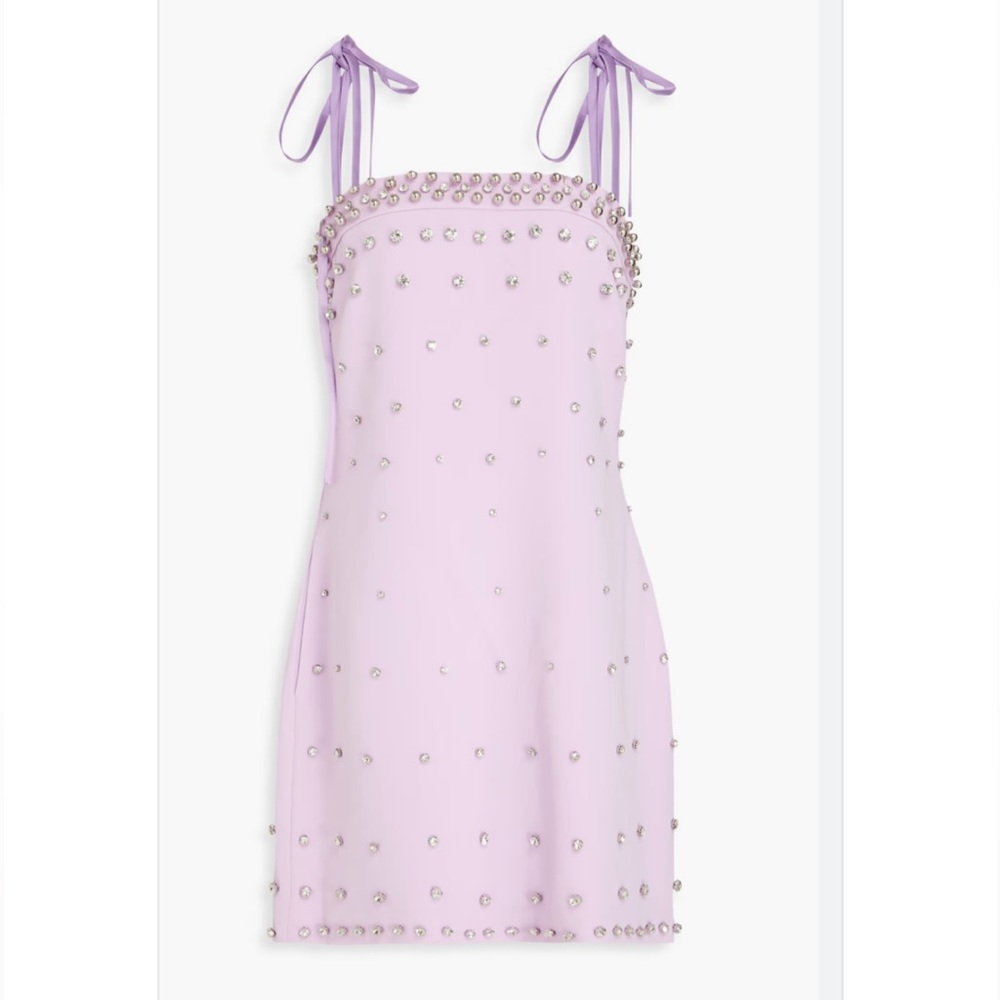SALE Jonathan Simkhai Lavender Embellished Mini Dress(new w/ tags)